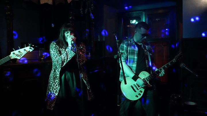 Live club performance by Diamond